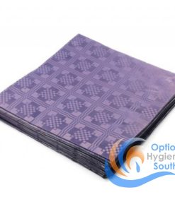 90cm Purple Folded Table Slip Covers