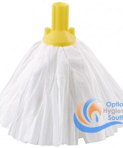 Single Exel Big White socket mop head (Yellow)