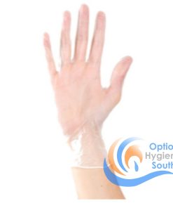 X Large Clear Vinyl Disposable Gloves