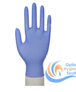 BLUE Large Nitrile Disposable Gloves (Pack 100)