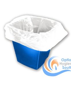 White Square bin liners (30 litre) Heavy Duty (HDSQU)